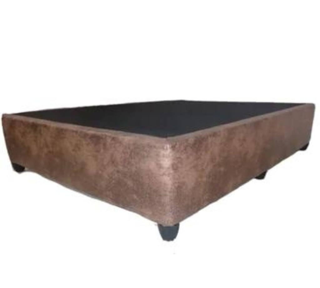 Single-Bed-Base (Double 137cm x 188cm, Black Spaza, Normal Length)