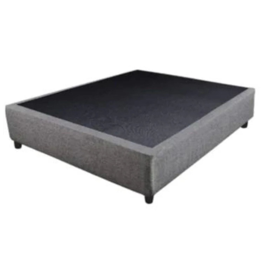 Single-Bed-Base (Double 137cm x 188cm, Black Spaza, Normal Length)